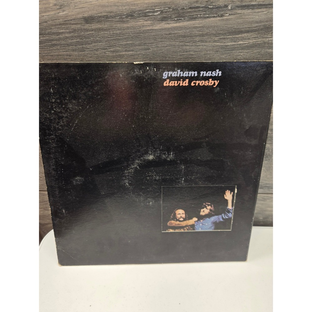 Graham Nash David Crosby Vinyl LP Self Titled 1972 Atlantic SD 7220 Folk‎ Rock